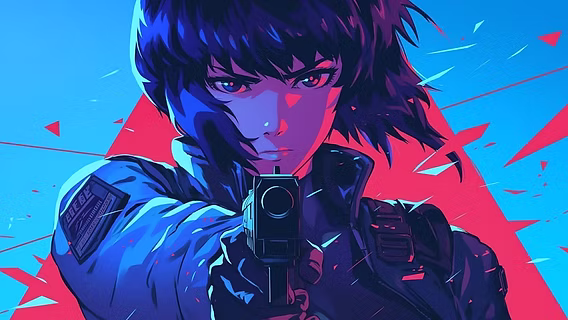 b4ef85 558d338876a94336975b848048c737ffmv2 - Ghost In The Shell Merch