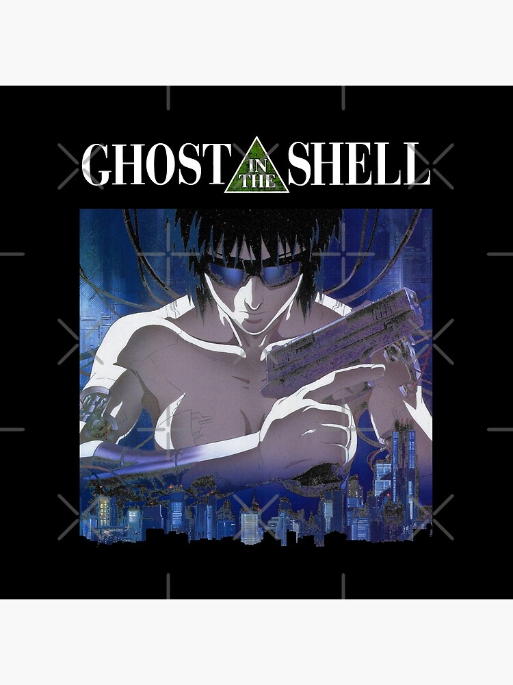 Anime Classic Ghost In The Shell Shower Curtain - Image 2