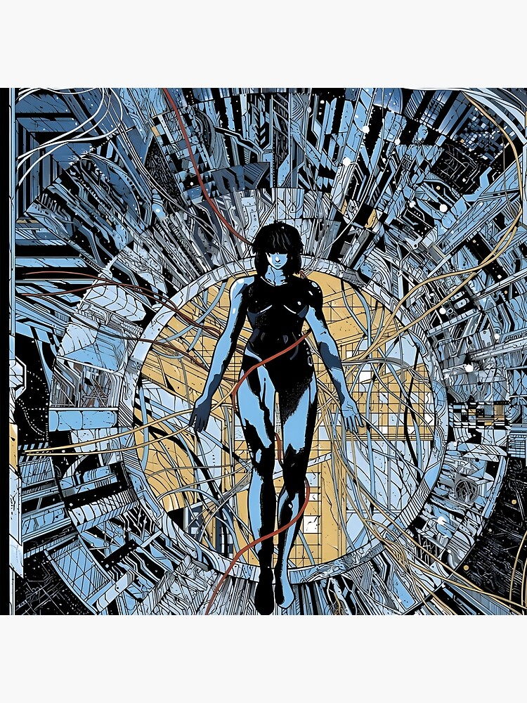 Motoko Kusanagi Ghost In The Shell Tapestry - Image 2