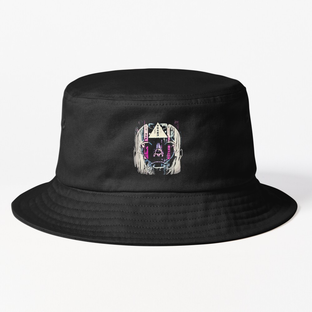 New Collection Anime Ghost In The Shell Bucket Hat