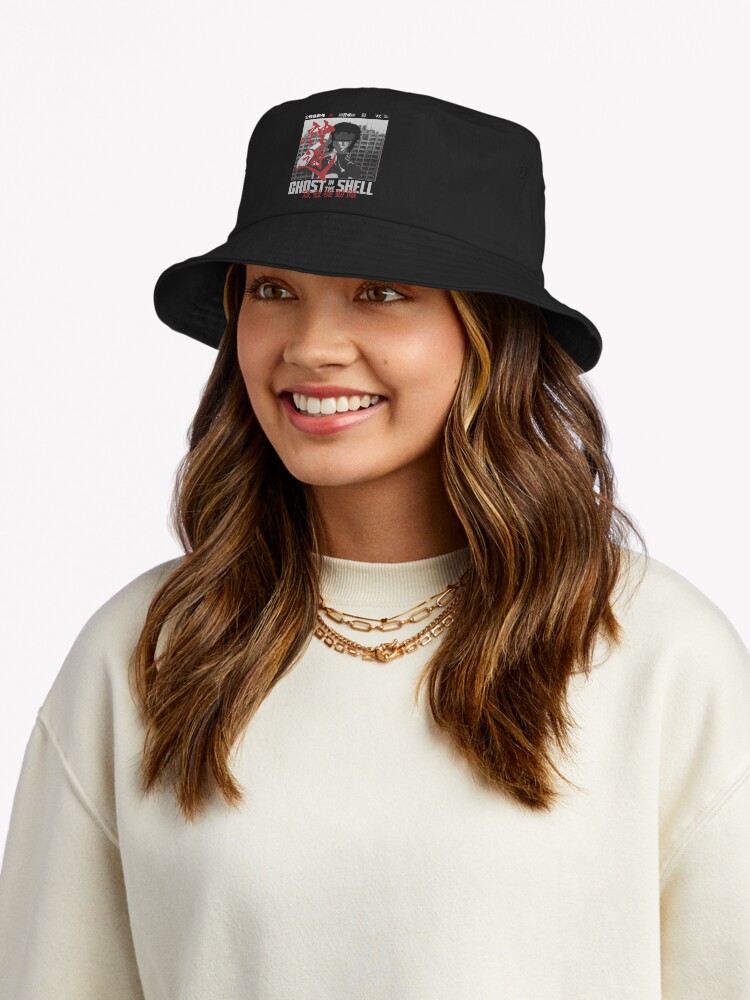 Major Motoko Kusanagi Ghost In The Shell   Bucket Hat - Image 2
