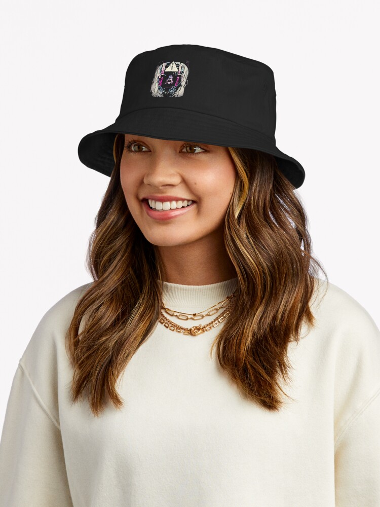 New Collection Anime Ghost In The Shell Bucket Hat - Image 2