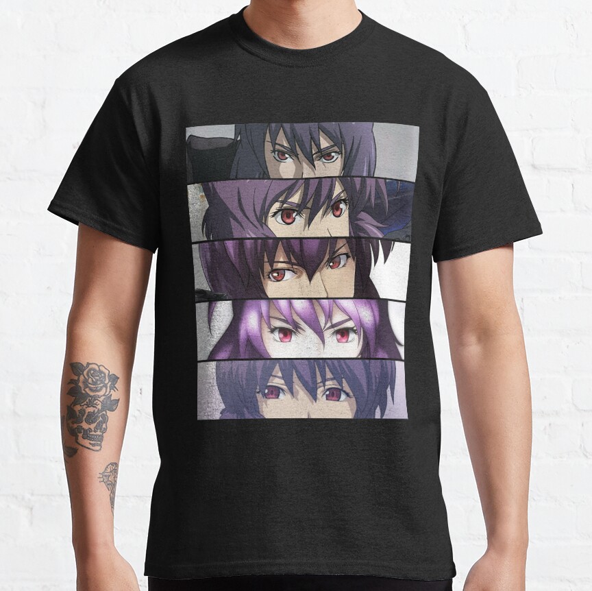 Five Eyes Akira Ghost In Shell Art T-shirt