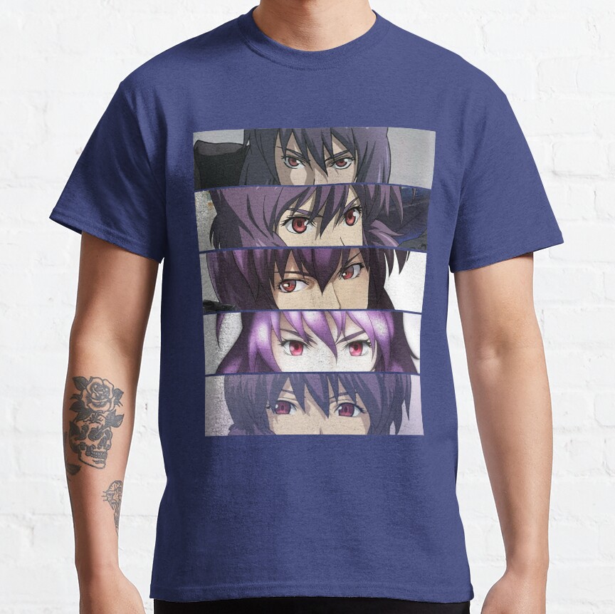 Five Eyes Akira Ghost In Shell Art T-shirt - Image 5
