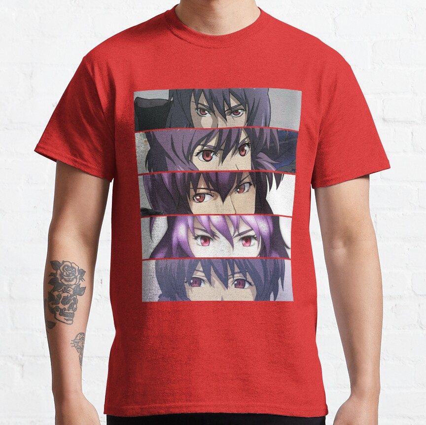 Five Eyes Akira Ghost In Shell Art T-shirt - Image 6