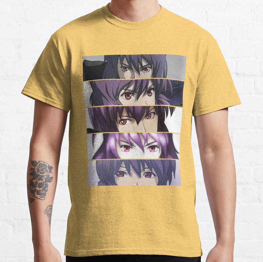 Five Eyes Akira Ghost In Shell Art T-shirt - Image 7