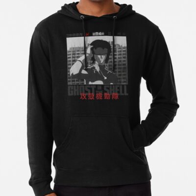 ssrcolightweight hoodiemens10101001c5ca27c6frontsquare productx1000 bgf8f8f8 17 - Ghost In The Shell Merch
