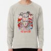ssrcolightweight sweatshirtmensoatmeal heatherfrontsquare productx1000 bgf8f8f8 1 - Ghost In The Shell Merch