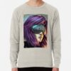 ssrcolightweight sweatshirtmensoatmeal heatherfrontsquare productx1000 bgf8f8f8 9 - Ghost In The Shell Merch