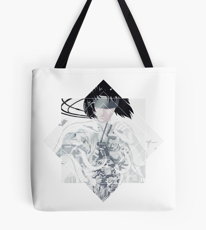 Minimalist Ghost In The Shell Poster Tote Bag