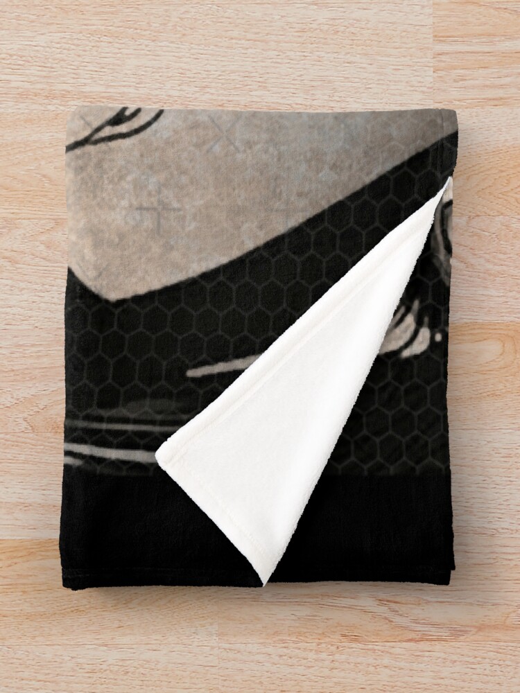 Classic Logo Ghost In The Shell Throw Blanket - Image 2