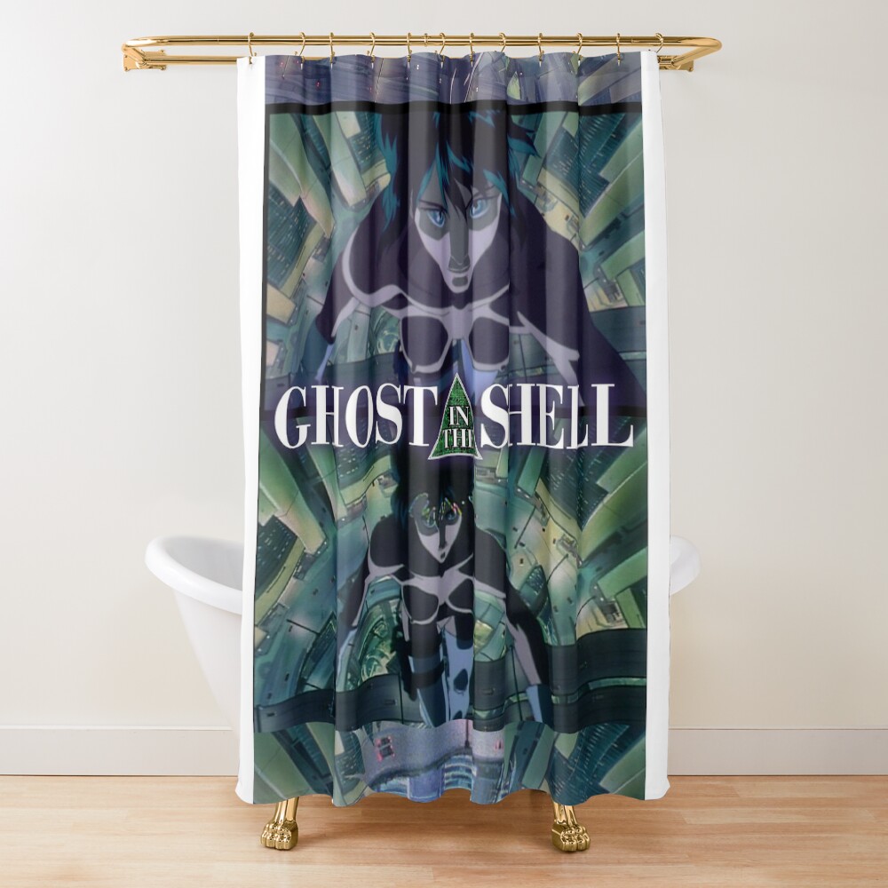 Motoko Kusanagi Ghost In The Shell Unique Shower Curtain