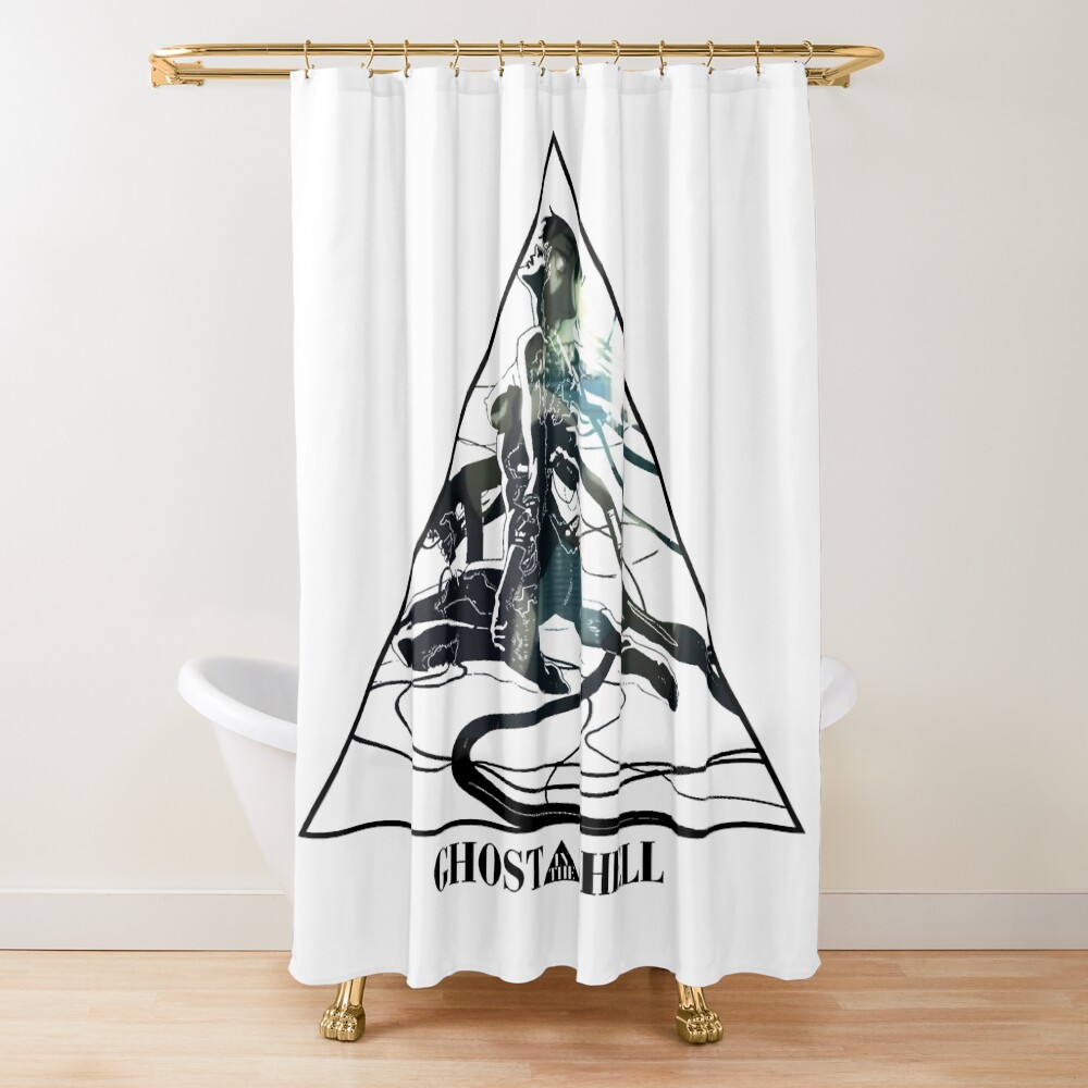 Retro Movie Ghost In The Shell Shower Curtain