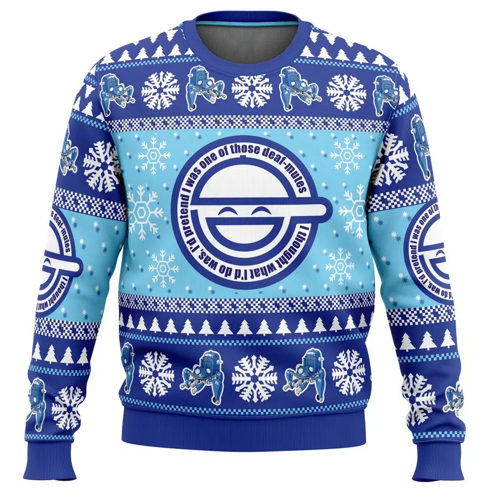 Ghost In The Shell Ugly Christmas Sweater 2026